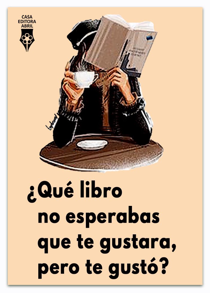 #DomingoConAbril

🤔¿Qué libro no esperaban que les gustara pero les gustó? 

😊📖A veces nos sorprendemos gratamente con una lectura que no esperábamos disfrutar tanto. 

👇👇👇¡Cuéntenos sus recomendaciones en los comentarios!

#CasaEditoraAbril