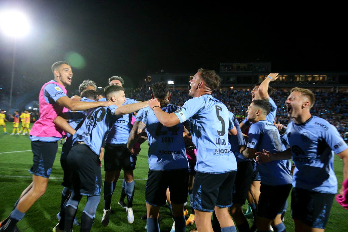 Belgrano's tweet photo. ✅ Volver campeones y consolidarnos en la @LigaAFA.
✅ Clasificar a cuartos de la #CopaDeLaLiga.
✅ Jugar una copa internacional en 2024. 
💪🏴‍☠️ ¡Ahora, vamos por más!

#BelgranoVamos https://t.co/0ILzEntMFf