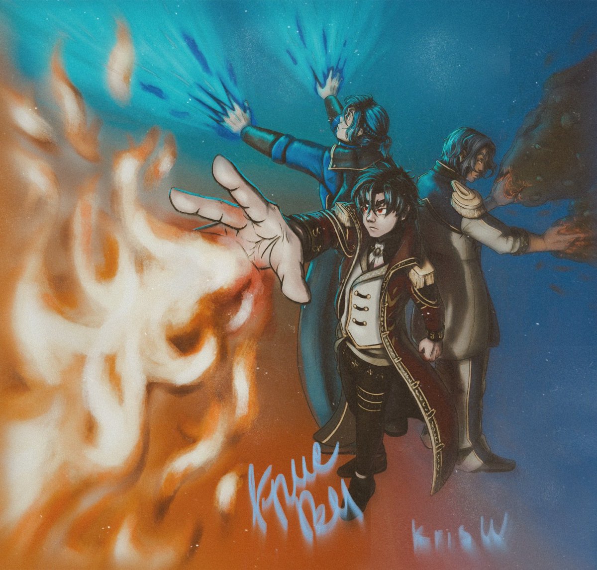 KrisVi11's tweet photo. Hey, how are you doing today?
Here is my new art for 3rd anniversary. What do you think? 

#CoD3rdAnniversary #KW
#digitalart https://t.co/Gc8LHfFlOD