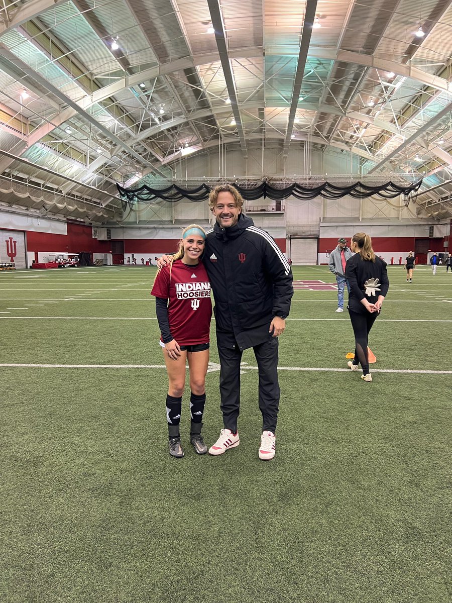 JaceyPhillips25's tweet photo. Thank you so much @IndianaWSOC for this experience. I love the coaches and campus so much. Hope to see you again soon! #Hoosiers @tverschuren @hannahsully22 @ImYouthSoccer @GoMVB @ImCollegeSoccer @TopDrawerSoccer @USWNT @TopPreps https://t.co/EVpUoKs4vH