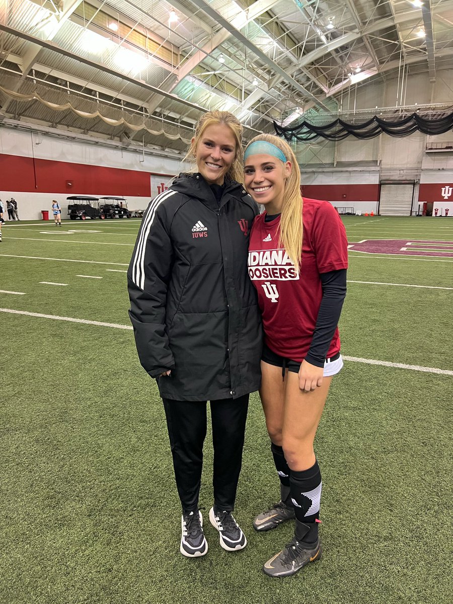 JaceyPhillips25's tweet photo. Thank you so much @IndianaWSOC for this experience. I love the coaches and campus so much. Hope to see you again soon! #Hoosiers @tverschuren @hannahsully22 @ImYouthSoccer @GoMVB @ImCollegeSoccer @TopDrawerSoccer @USWNT @TopPreps https://t.co/EVpUoKs4vH