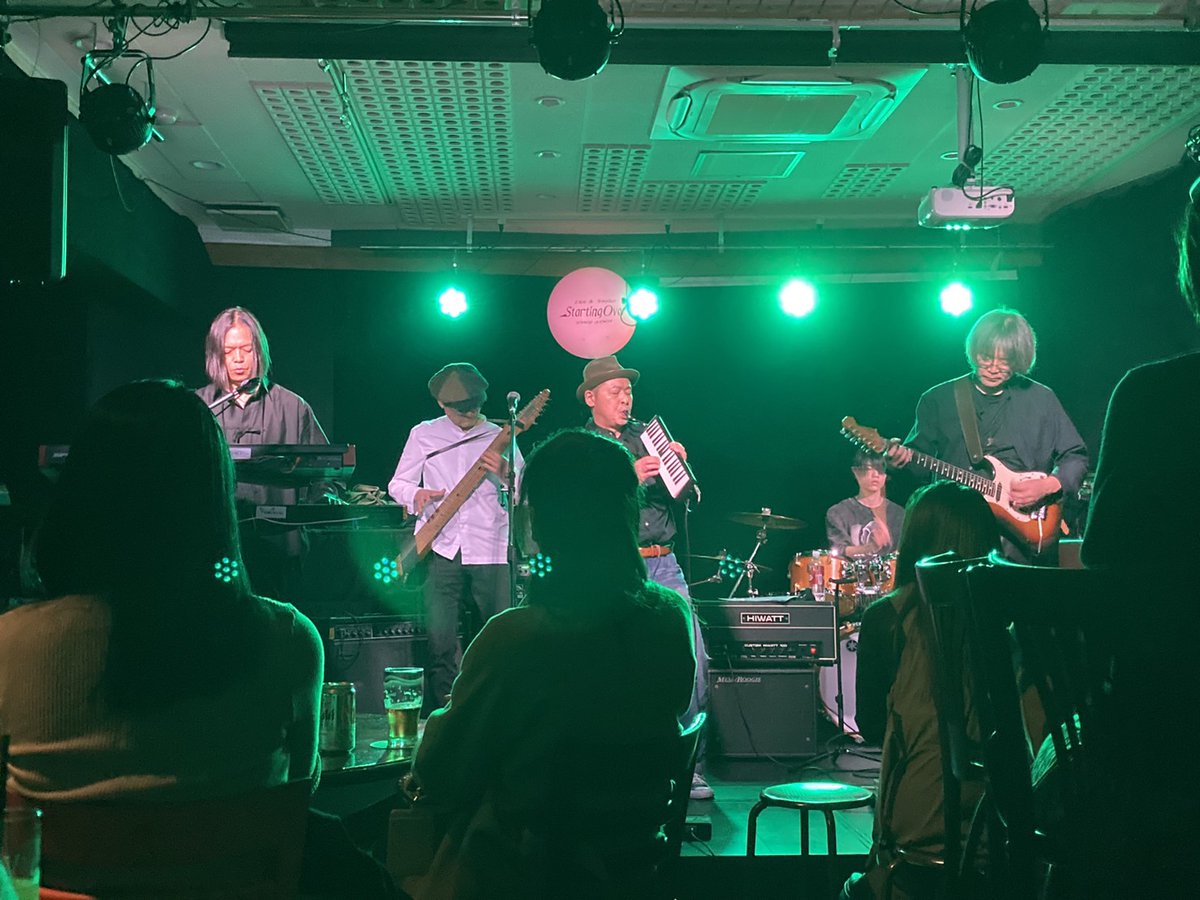 KPRO_jp's tweet photo. Saturday was "GONZ 20th Anniversary Tour Kobe". GONZ with a new flute added to the band's sound, which was more progressive and cool. Thank you to everyone who came out, GONZ and Starting Over, we will try our best to finish the 2nd album soon. https://t.co/fRmByKBh7Q