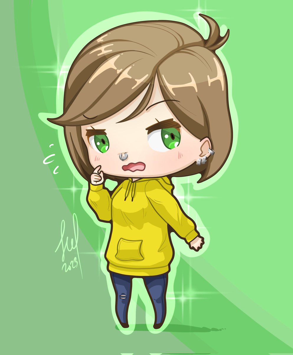 TheWeakArtist's tweet photo. Lil chibi me~ 🌸
.
.
.
#chibi #animeart #oc #twitterartist #artistsoftwitter #digitalartist #digitalart #cute #septum #originalcharacter #artistportrait #selfportraitdrawing #anime #smol https://t.co/KgqovOiDJD