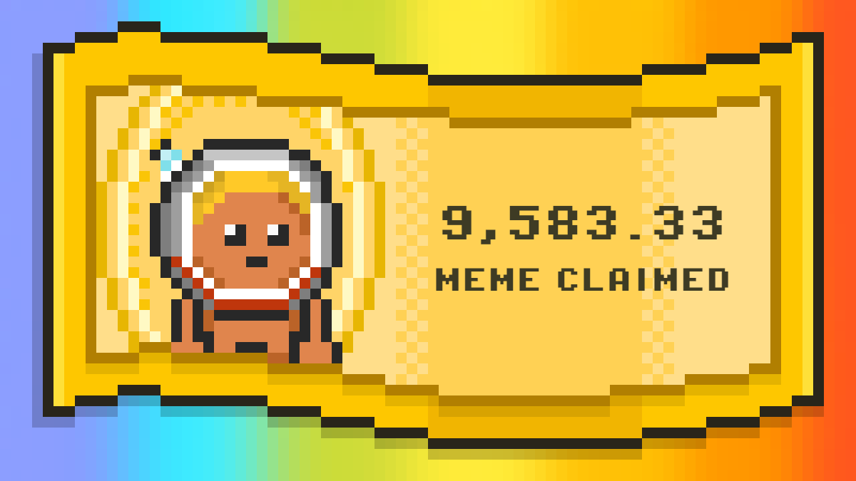 Got my hands on some MEME. Let’s build together!
#memecoin #memeland