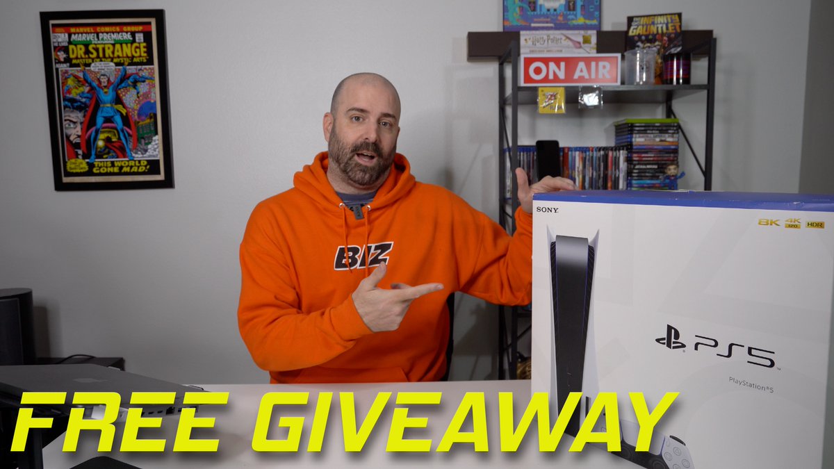screensanctum's tweet photo. We're Giving Away A Free Ps5! Check out the video for the entry rules. It's really easy. #freeps5 #giveaway #ps5giveaway #playstation5
https://t.co/lFHyfd7g7E https://t.co/2nzdeZNbgY