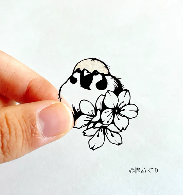 おはようございます 1日1チュン 4/1の誕生花 桜