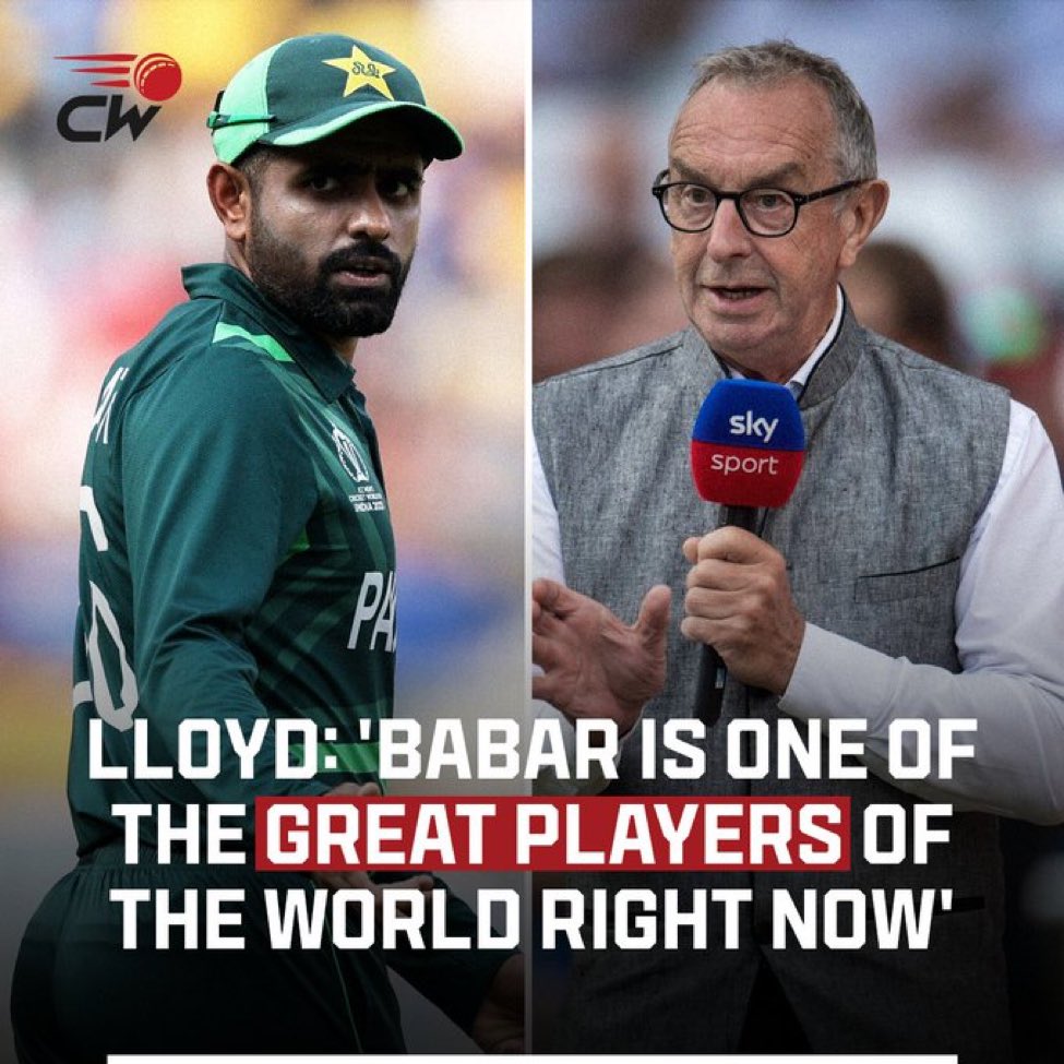 HauzDat's tweet image. #DavidLloyd … well said 🫡
#Leadership #BabarAzam𓃵 #Cricket