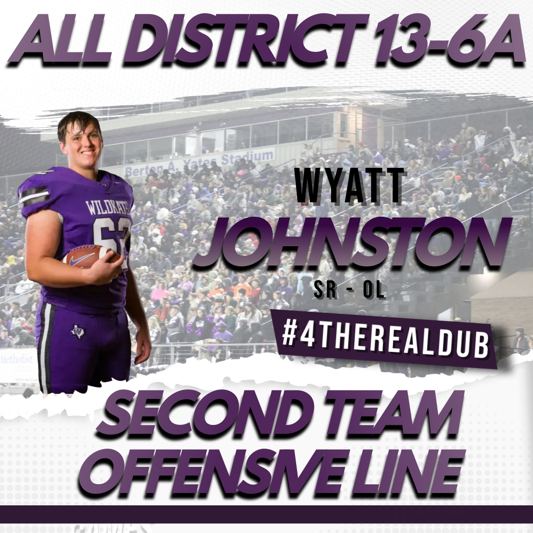 Congratulations Wyatt! #4TheREALDub 🤍💜 @Coach__fitz