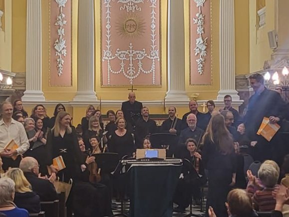 A great performance of Handel's Samson in Waterford this afternoon with the Irish Doctors Choir.  Such a great crowd of medical colleagues sharing their love of singing. A great bunch. Any docs out there interested in joining check the website irishdoctorschoir.ie