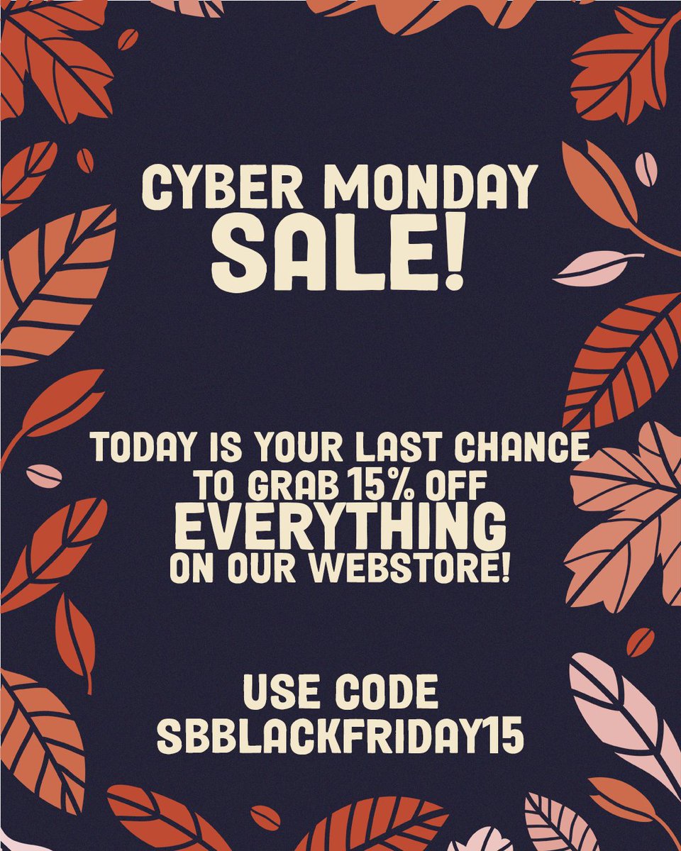 Last chance to grab some savings on our webstore today! Just use the code SBBLACKFRIDAY15!
#Stroudbrewery #Beer #CraftBeer #BlackFriday #CyberMonday