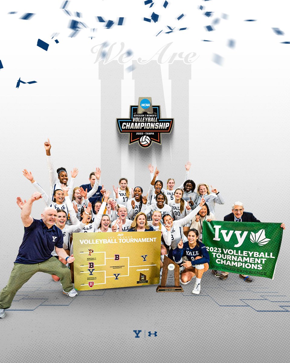 We are headed to Kansas for our first round NCAA matchup.

Yale vs. Penn State
Thursday, Nov. 30 - 5:30 p.m.
Lawrence, Kansas

#ThisIsYale