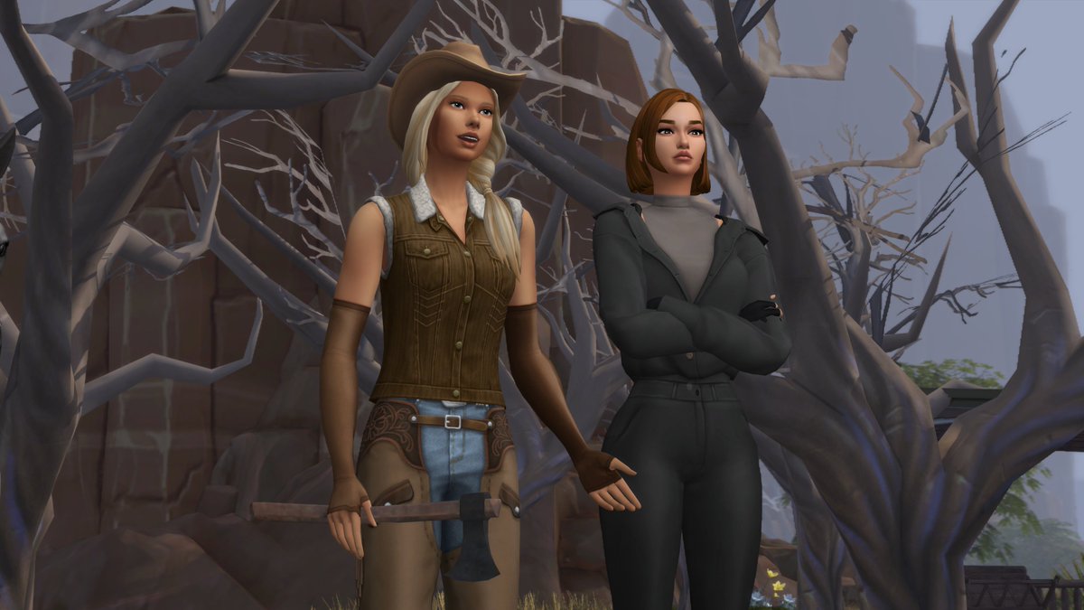 RaonyPhillips's tweet photo. Bonanza e Lana Crimson (da 2ª temp. de GITH) na primeira imagem de 'Bonanza e o Portal do Inferno'. Estreia em 2024. https://t.co/wkgr2J8Li0