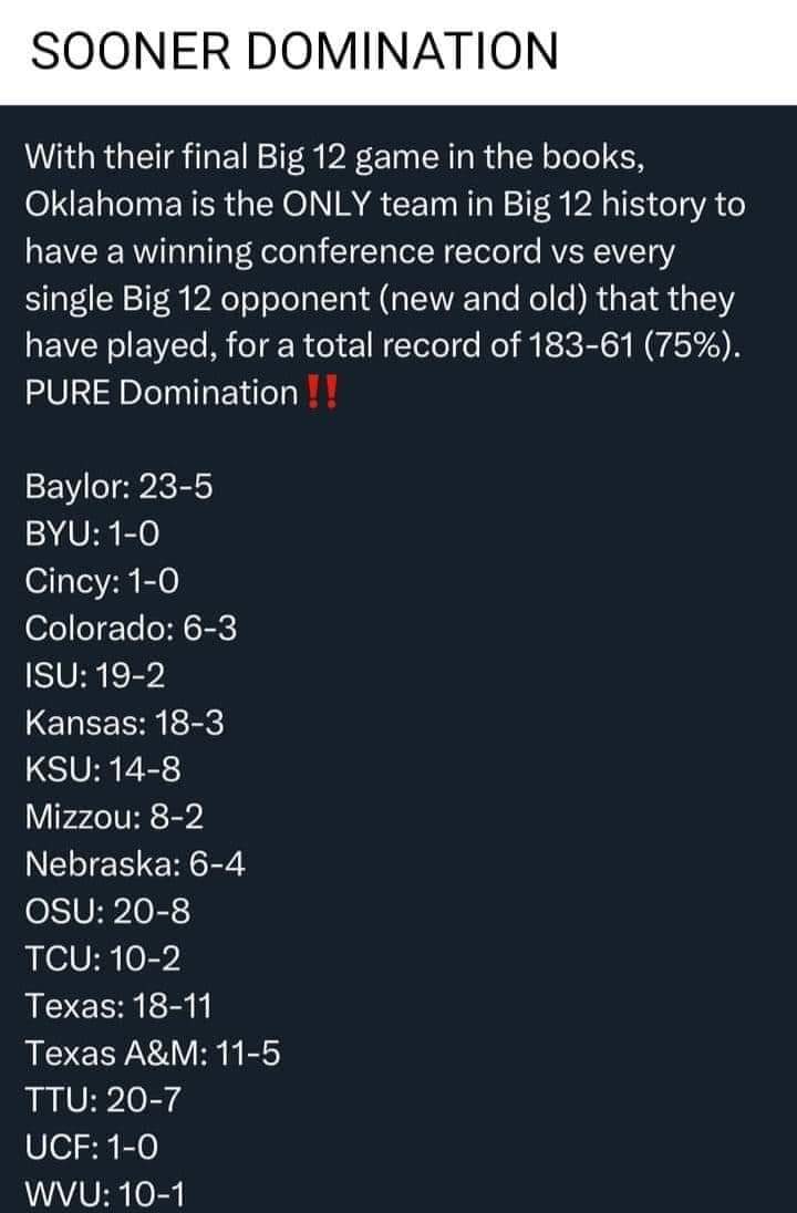 OklahomaBoy79's tweet photo. This here makes me proud to be a Sooner!!!
#BoomerSooner https://t.co/RMWjNZBrAX