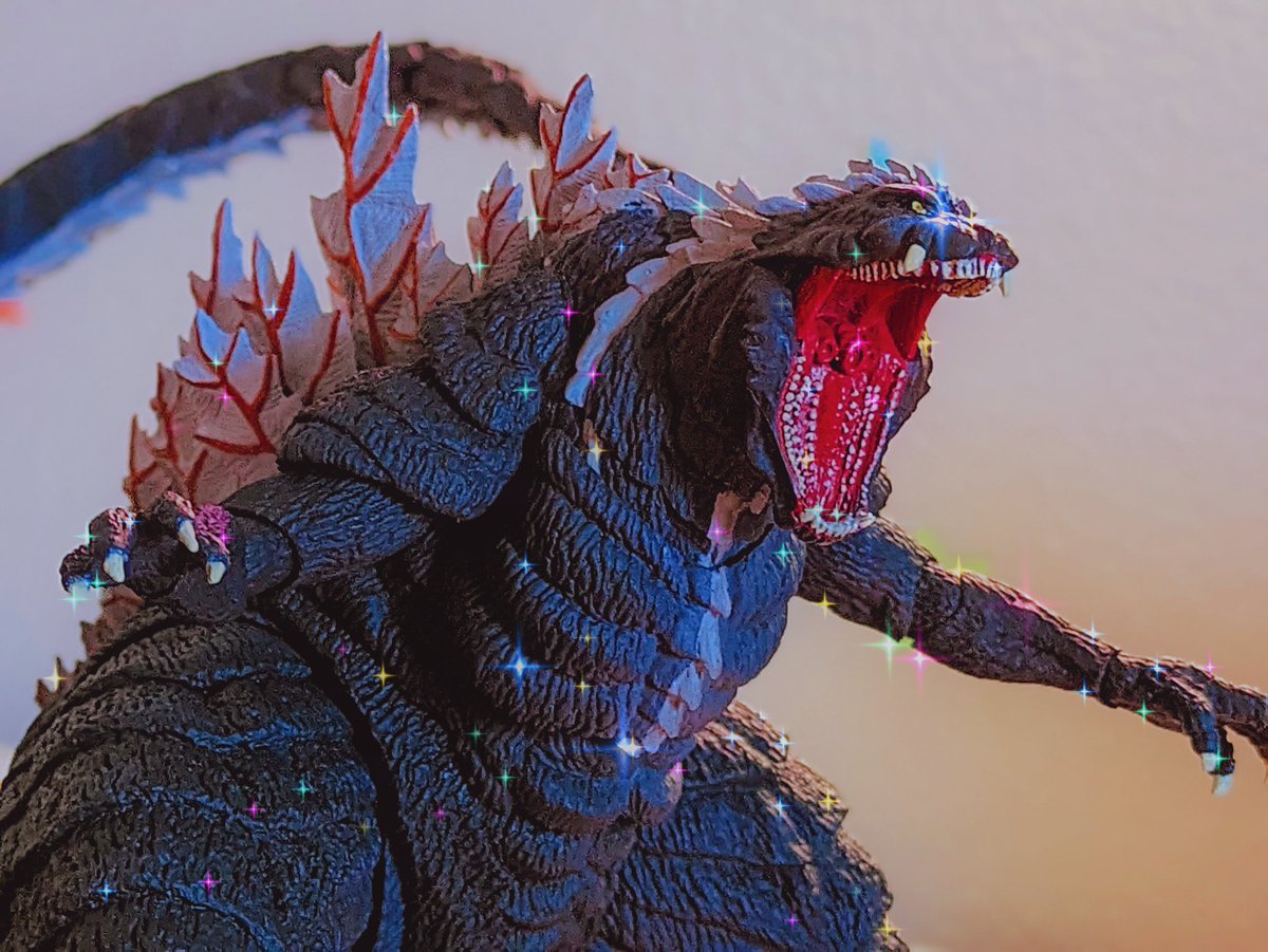 chicorobot_'s tweet photo. Open wide✨ #GodzillaSP   #Godzilla #ゴジラ    #ゴジラマイナスワン      #Toku #shmonsterarts https://t.co/EXMRNDoAPw