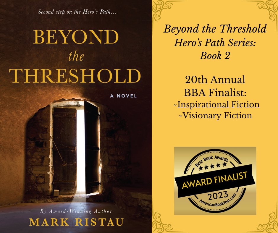 Beyond the Threshold is a #Finalist in the 20th Annual #BestBookAwards in 2 categories!

Thank you to <a href="/AmerBookFest/">American Book Fest</a>, @BPPress and, of course, to all my readers (past, present, and future)!

First 2 books in the Hero’s Path series are available now:
amzn.to/3IiZnwI