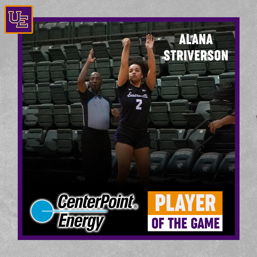 With the three-pointer that made the difference in triple overtime, Alana Striverson is your @CenterPoint Energy Player of the Game! 🏀 #ForTheAces x #PlayToWin