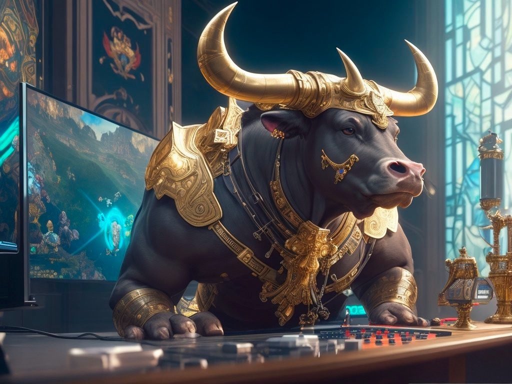 tokenizedasset's tweet photo. Check @Bullieverse 

- Project built through crypto winter
- Focus on #Play2Earn model with $BULL &amp; $RUSH tokens 
- Advanced game development using #UnrealEngine for both #iOS and #Android 
- Great growing #Indian crypto and gaming market

#DYOR @kucoincom @HTX_Global #1000xgem https://t.co/wDxZinqp8B