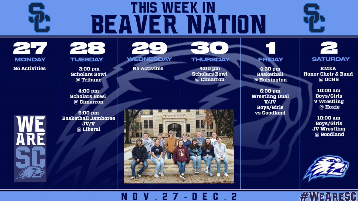 SCHSBeavers's tweet photo. #WeAreSC https://t.co/3FEqox62ee