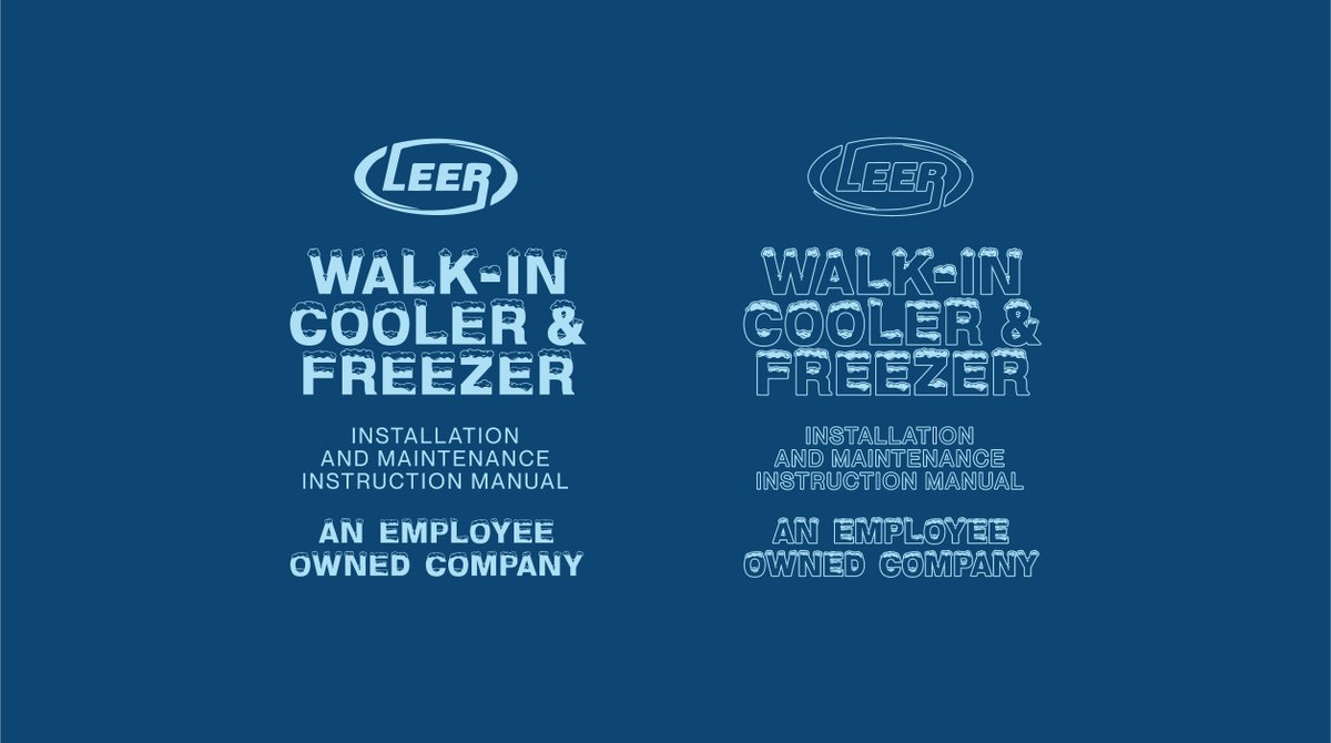 LucasHowlett's tweet photo. What’s cooler than being cool? Ice Cold! ❄️☃️ Inspired by the classic lettering that we’ve all seen before on gas station ice lockers.

Available to download on
@Gumroad and @CreativeMarket:
https://t.co/Vc5Btm2pcy

#typedesign #fontdesign #typography #icecoldfont #Andre3000 https://t.co/tlVMzRlGAH
