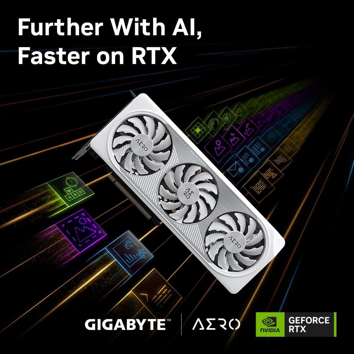 AORUS_ANZ's tweet image. Discover the RTX AI advantage with GIGABYTE AERO VGA🤍From enhanced creativity and productivity to blisteringly fast gaming, the ultimate in AI power on Windows PCs is on NVIDIA RTX and GeForce RTX😍
 
#GIGABYTE #AERO #NVIDIAStudio
