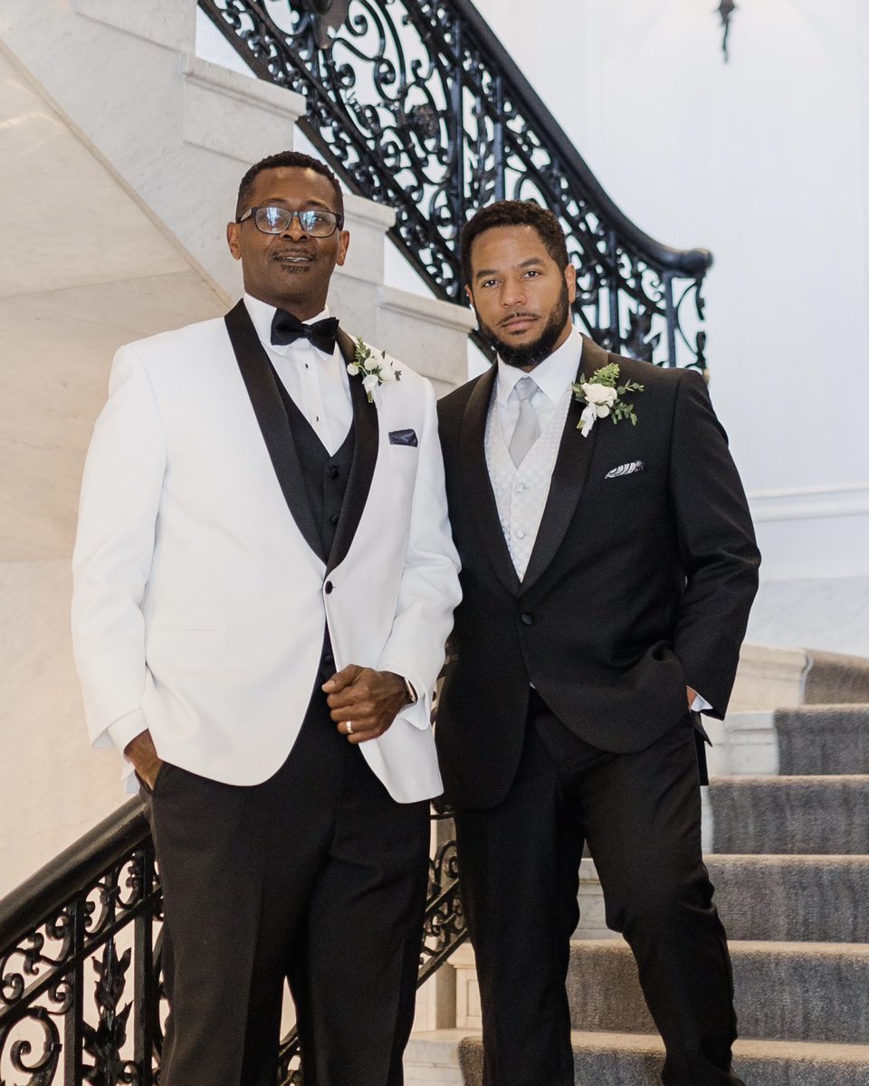 On October 28th I married the love of my life 💍💘. I’m officially a husband now! 👨🏿‍🤝‍👨🏾

Thank you to EVERYONE who celebrated that incredibly joyous day with us and to those who wanted to but couldn’t 🫶🏽 

#blackgayweddings #blackgaywedding #engaged #blackgaylove #blackqueerlove