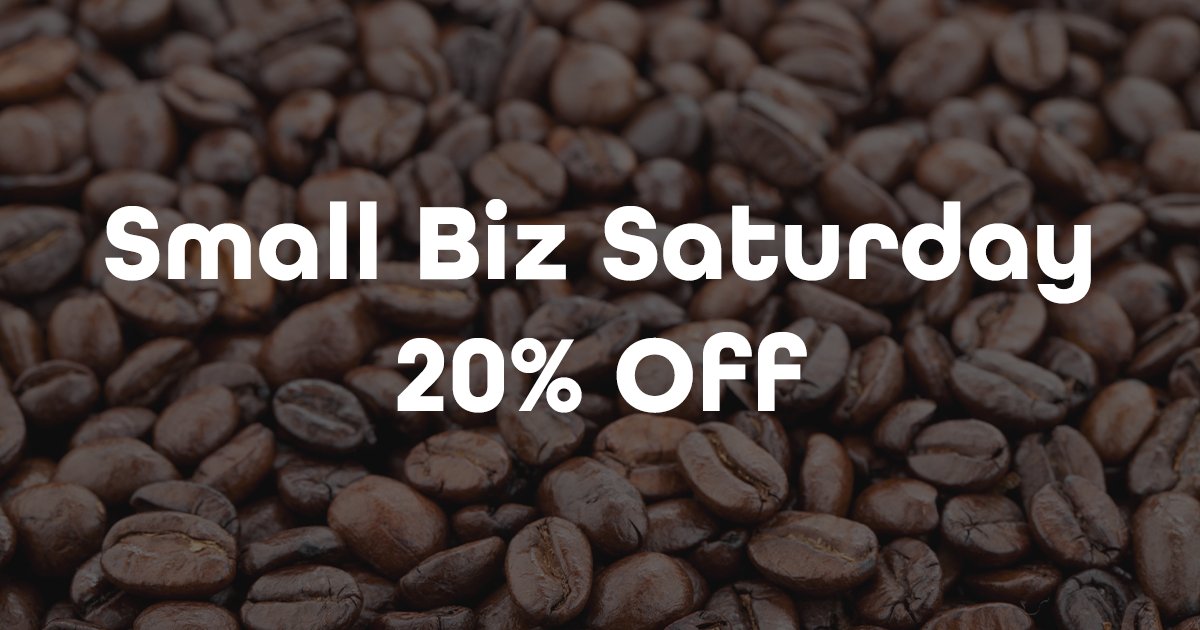 buzzbeans1's tweet image. Small Business Saturday is brewing! Visit our online store for 20% off your coffee faves. From steamy lattes to iced cappuccinos, we blend with heart. Support small, indulge big! #CoffeePassion #SmallBizSaturday #OnlineDeal buzzbeans.us/small-biz/
