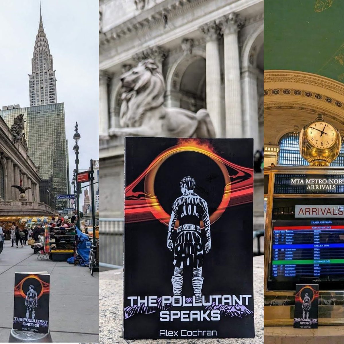 The Pollutant Speaks on a tour of the Big Apple 🍏 You know, this book is having more fun than I am.

amzn.eu/d/fHkIJK0

#sfbook #NewYork #sciencefiction #books #booklovers #booktwitter