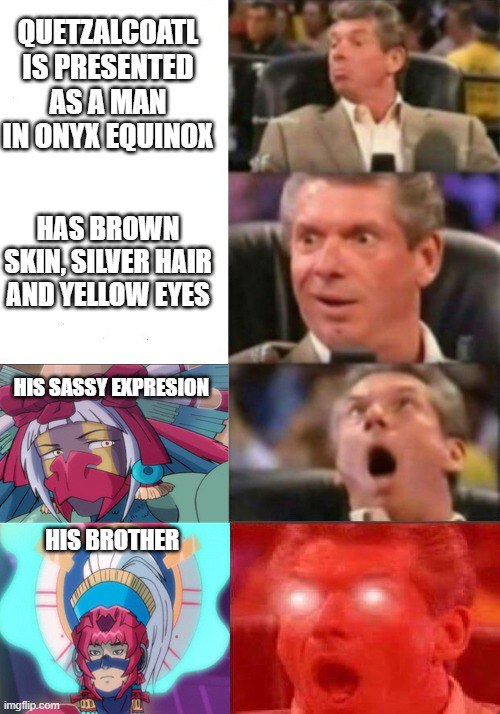 Well, yeah... Bassicly 

#onyxequinox #onyxequinoxs2 #meme #quetzalcoatl #tezcatlipoca