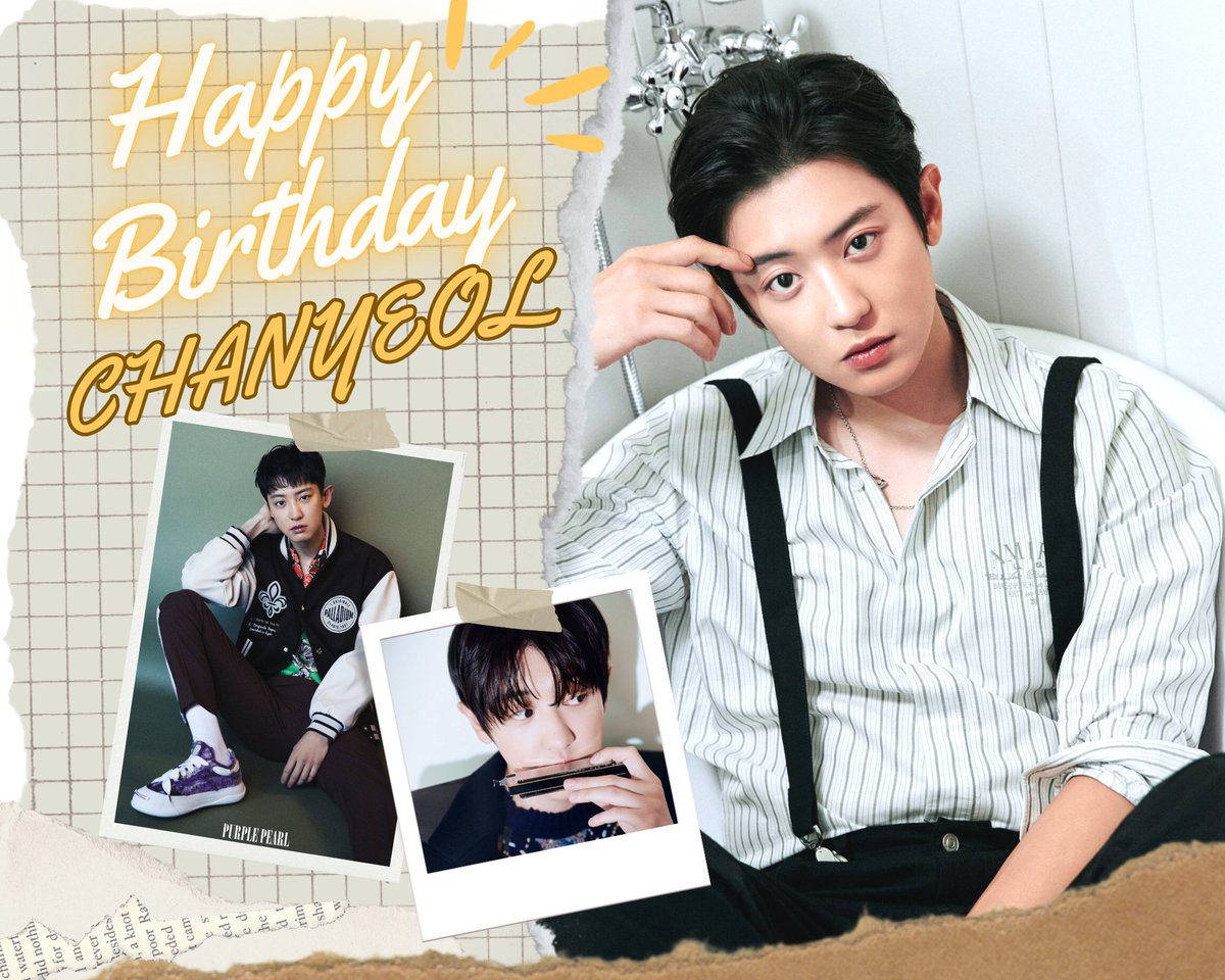 H A P P Y C H A N Y E O L D A Y Happiest birthday to our Cherry Boss🥳🎉🎊🎂🎁Wishing you a birthday filled with joy and happiness🐯 #SweetCherryBossDay #체리대장_찬열_HBD #HappyChanyeolDay #CHANYEOL @weareoneEXO