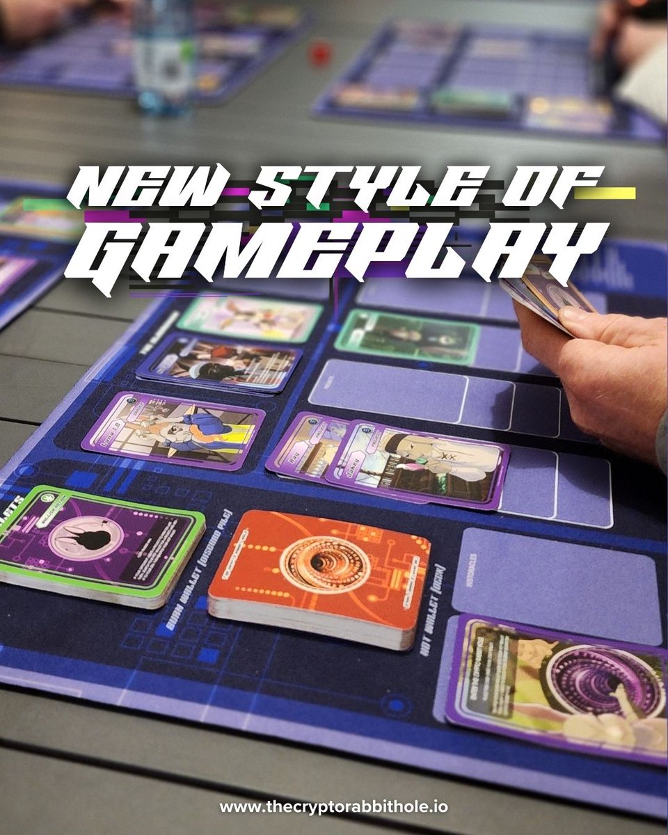 CryptoRabbitTCG's tweet photo. Revolutionizing TCG: Check out our new gameplay style that's taking the gaming world by storm!

Join our Discord server: https://t.co/M7MqI2Utrn 

#TCGRevolution #GameplayInnovation https://t.co/BWXVcxV6up