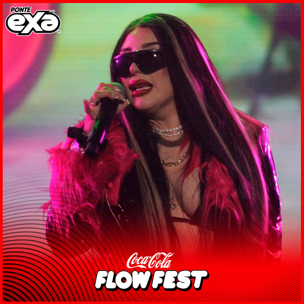 ExaFM's tweet photo. ¡Llegó la chica de las poesías: @labellakath ! La cantante les recitó un poema a todos sus fans que se dieron cita en el #FlowFestExa 😎🔊 ¿Qué te pareció? 🔥🎶 https://t.co/w4JxCYsod9