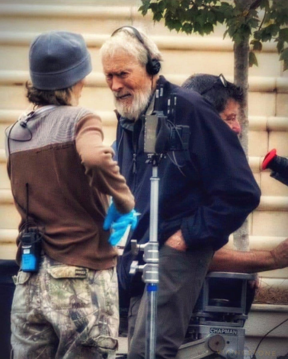 For those who think you are too old for filmmaking….May Clint Eastwood inspire you by directing at 93. Nothing can stop you but you! Photo courtesy of the photographer who 📸