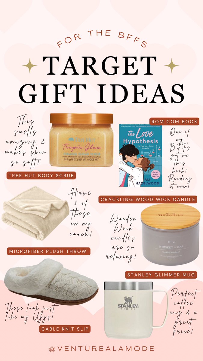 If you need a small gift or want to create a relaxing gift basket, here are some personally-approved items!!

liketk.it/4p2Nh