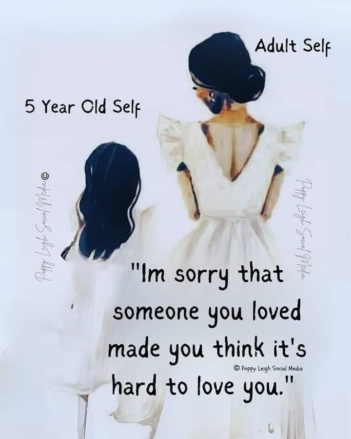 You weren’t hard to love at all. They were incapable of loving. #NarcissisticParents