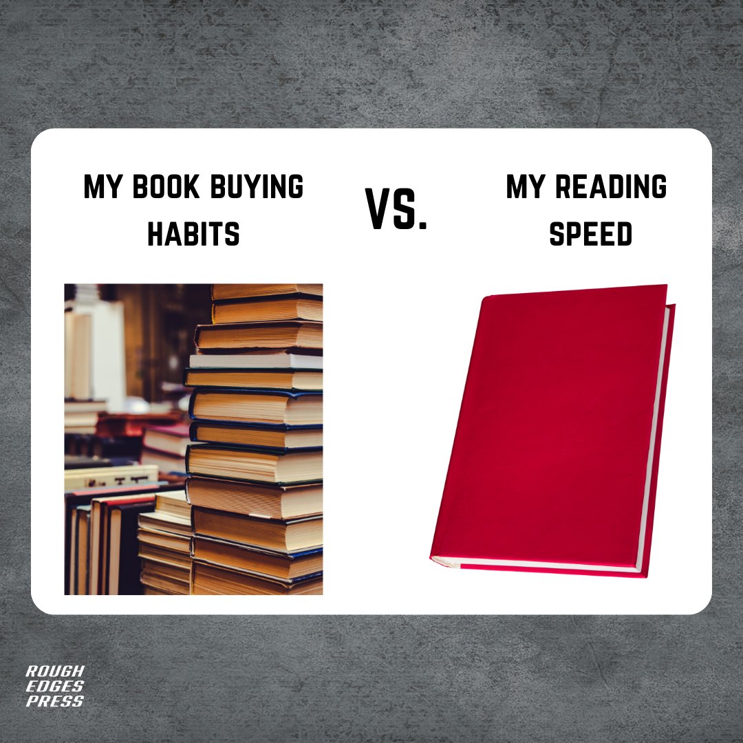 RoughEdgesPress's tweet image. And we just keep adding to the pile. 
-
-
-
#RoughEdgesPress #ToBeRead #BookBuying