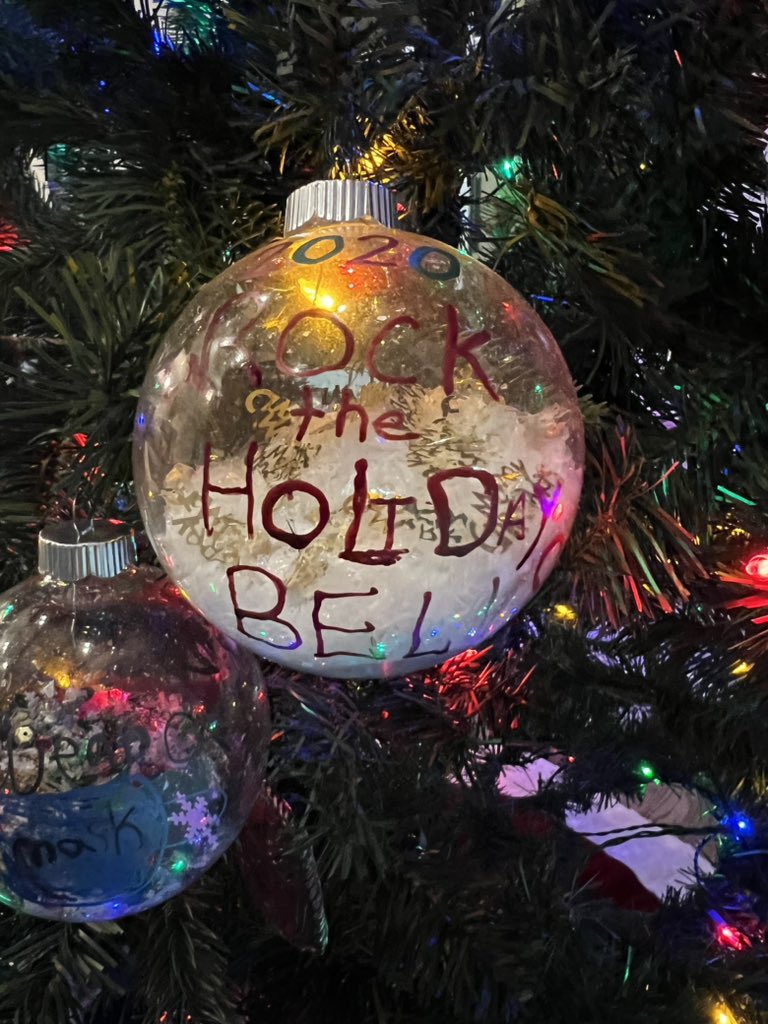 izzynfx's tweet photo. @RockTheBells @llcoolj we are putting up our Christmas tree and came across this “Rock the Holiday Bells” decoration my kids made back in 2020!! We’ve always been a RTB family!!! https://t.co/zDYcXc36Tj