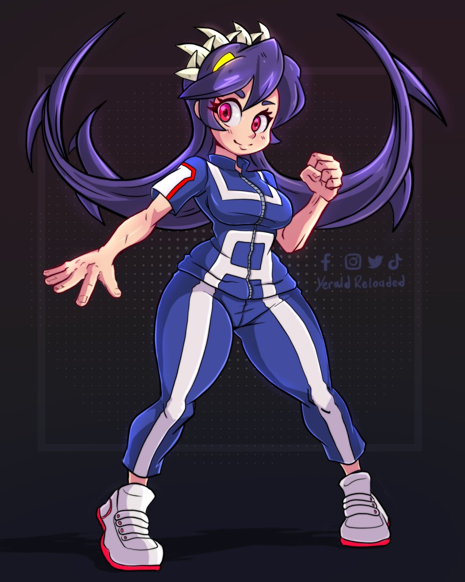 YeraldReloaded's tweet photo. Some Skullgirls and My Hero Academia in one illustration. Hope you like. 😊✨

#anime #clipstudiopaint #digitalart #skullgirls #illustration #filia #myheroacademia #drawing #manga #僕のヒーローアカデミア https://t.co/qQ4Kwyb8xT
