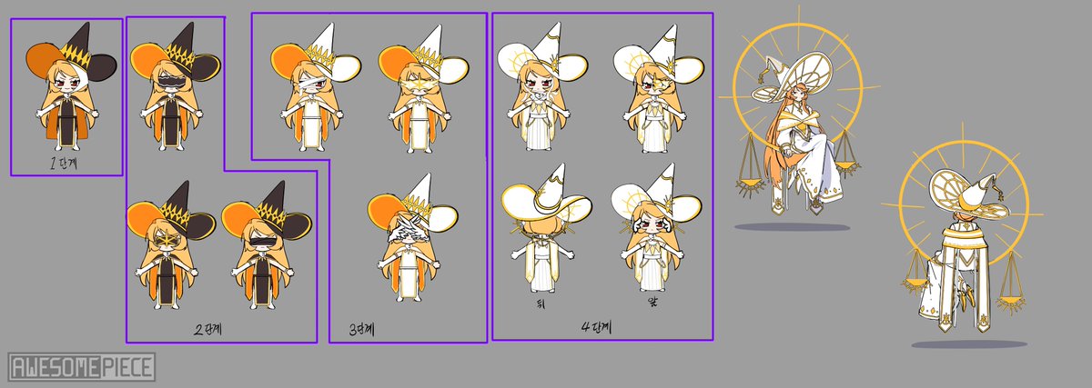 Graphic_ZH's tweet photo. 마법고 설정화 3탄으로 돌아왔습니다..!
가희, 동석, 연빈, 예지의 스페셜 스킨 초안 이에오 https://t.co/CnGOuNHhye