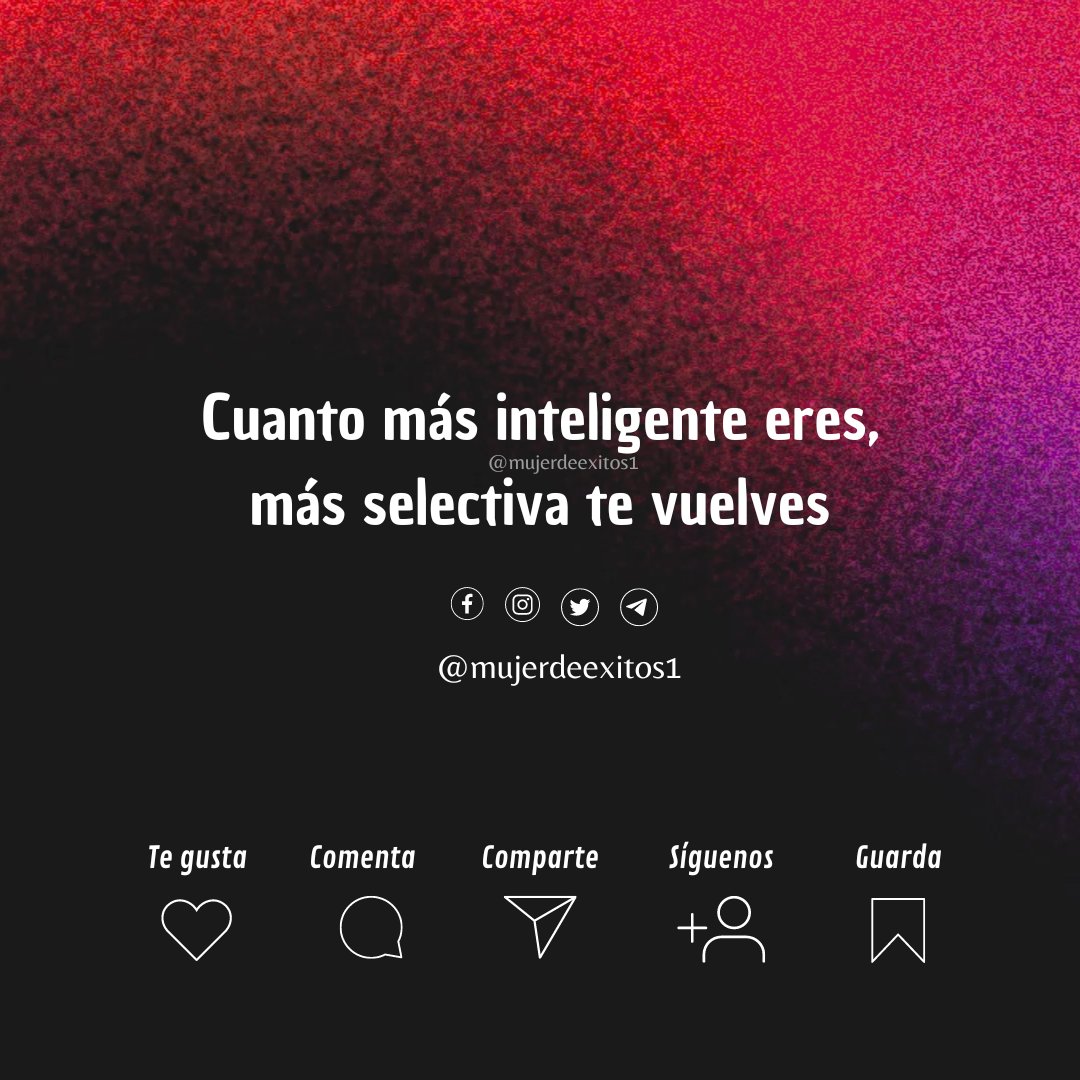 mujerdeexitos1's tweet image. #mujerinteligente #selectiva #mujer #Mujerdeexitos #YoSoyMujerdeexitos #siguenos