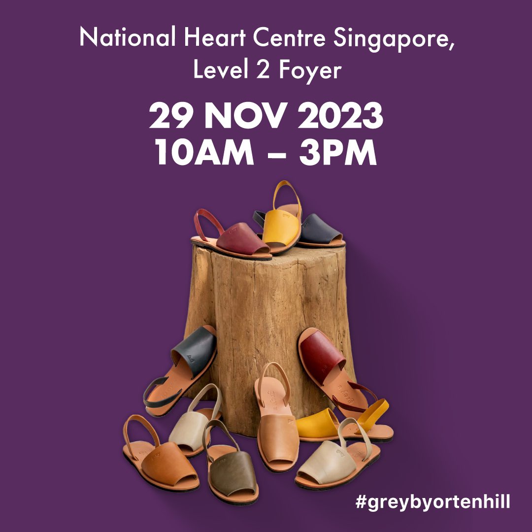 trisnotrio's tweet photo. @greybyortenhill will be at #NationalHeartCenterSingapore on 29 November from 10am to 3pm! See you! 

Share and like this post, please! https://t.co/FBACGbz9p8