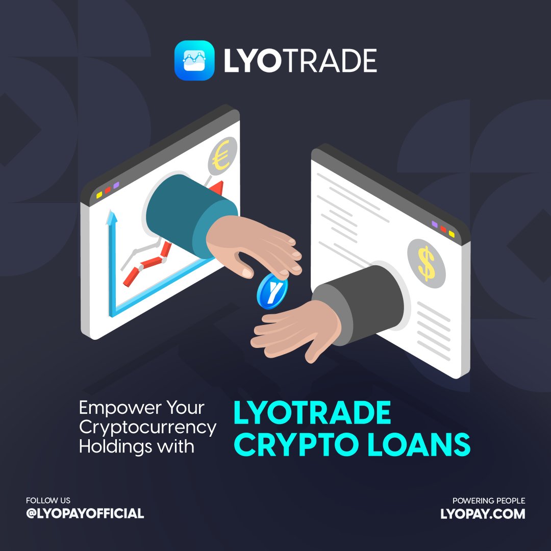 Realize the complete potential of your BTC, ETH, and other digital assets through LYOTRADE Crypto Loans. 🪙

Explore 🔗 loom.ly/dwsqYzk to delve into LYOTRADE and begin optimizing your crypto holdings today!

#CryptoLoans #LYOTRADE #CryptoFinance