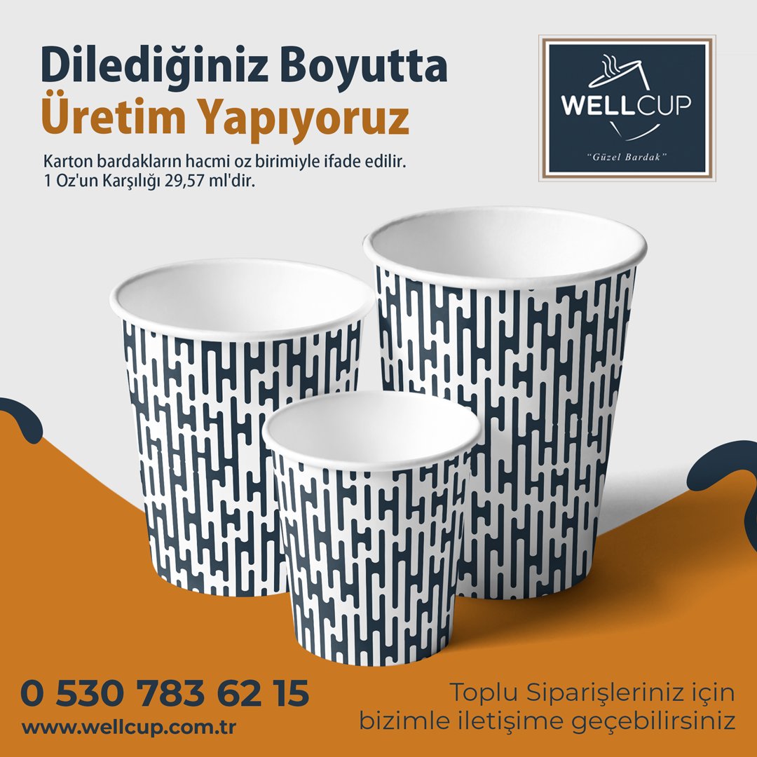 Dilediğiniz boyutta üretim yapıyoruz.✨

Toplu siparişleriniz için şimdi iletişime geçin
📞+90 530 783 62 15
✨
#kartonbardak #kağıtbardak #baskılıkartonbardak #özelbaskı #otomatbardak #vendingbardak #kullanat #üretim #bardak #papercup #toptan #toptanbardak