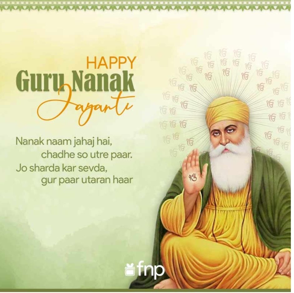 May the teachings of Guru Nanak Dev Ji guide you towards a life of compassion, love, and selfless service. Happy Guruparb❤️ #GuruNanakJayanti #Gurupurab #GuruNanak #gurunanakjayanti2023 #GuruNanakDev #gurunanaksahib