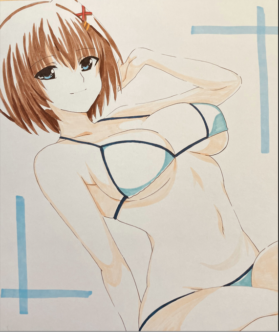 アナログはやてちゃんビキニ～! 