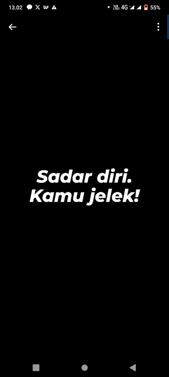 Iya gw udh sadar, tp jangan langsung ulti dong🥲