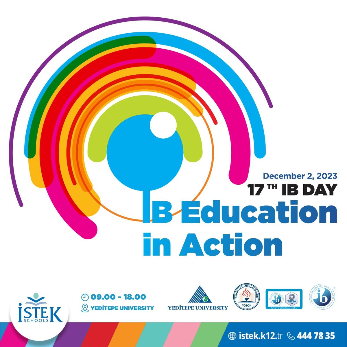 Merhaba Türkiye! We’re incredibly excited to have our IB Chief Schools Officer, IB World School Managers and representatives from our Recognition and Development teams presenting at the 17th Turkish IB Day. We hope to see you there! 

Find out more: bit.ly/3MUlPzb