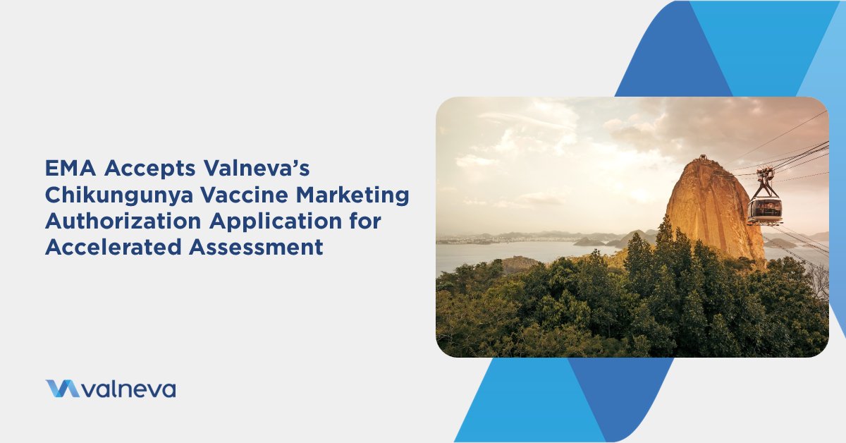 EMA Accepts Valneva’s Chikungunya Vaccine Marketing Authorization Application for Accelerated Assessment
ow.ly/Cm4150QbnGL