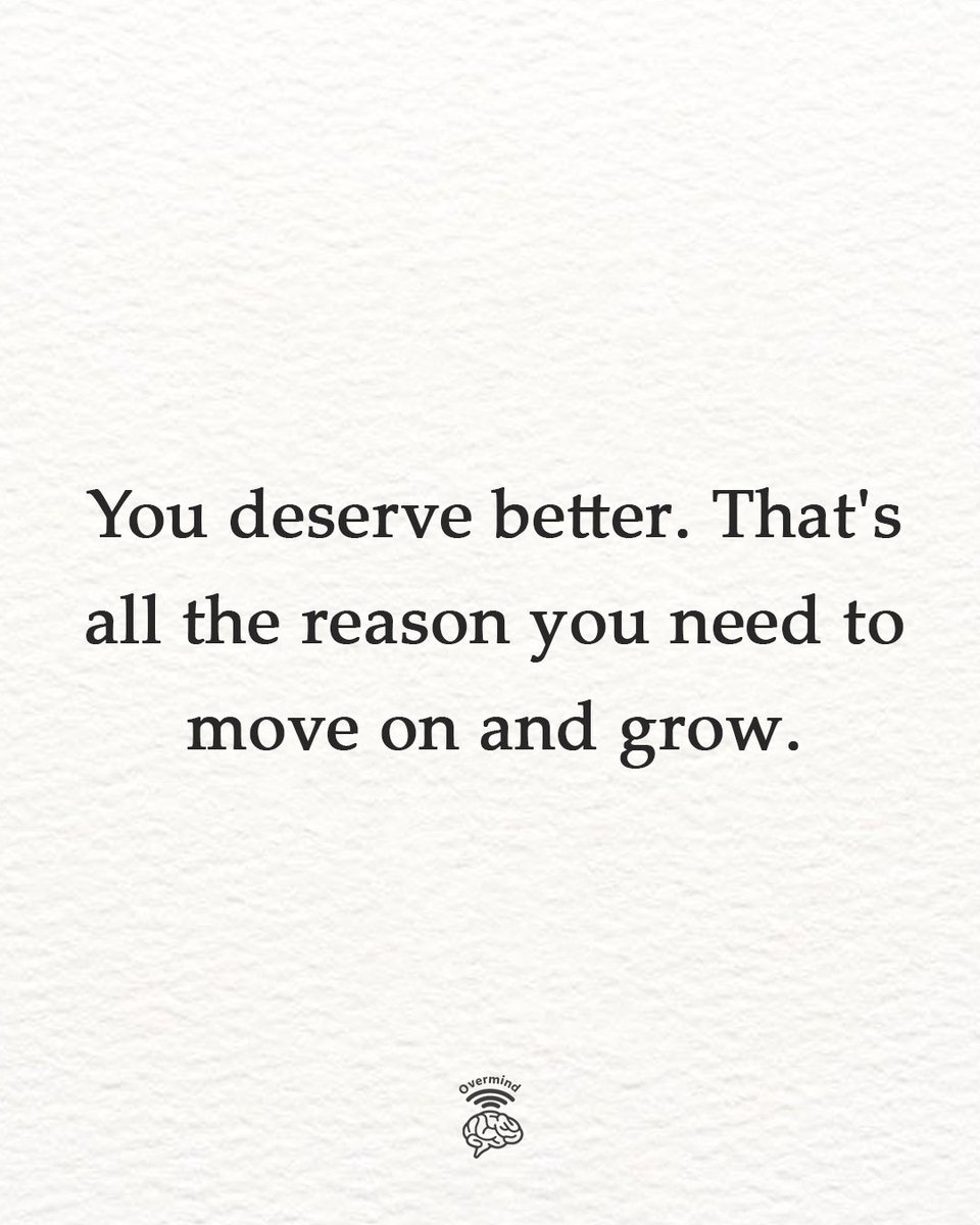 overmind01's tweet photo. You deserve better. https://t.co/Sc7fU0Mt8d