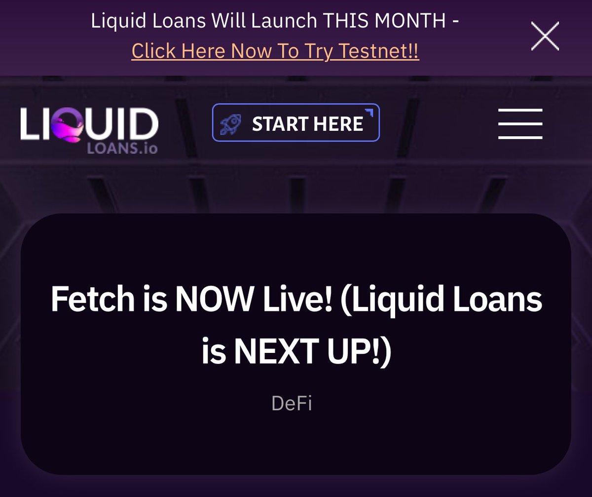 haunted_uPToken's tweet photo. π¨ Attention #uPCommunity! As we edge closer to the #LiquidLoans launch, the anticipation builds. π
π Fetch is NOW LIVE! This marks a pivotal step toward the next big leap in #DeFi on #PulseChain.
π₯ Embrace the future of lending with Liquid Loans. Itβs almost time to unlock your financial potential, without ever being late. #NeverLate
π Sharpen your skills and get a feel for the platform on the Liquid Loans Testnet. https://t.co/31reKS9qex
#PulseChainRevolution #FinancialFreedom #LiquidLoansLaunch