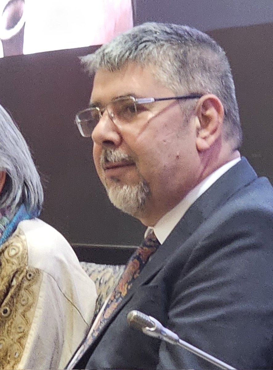 AISS_Afg's tweet photo. "I have reports indicating that a group of Taliban are considering gaining access to tactical nuclear weapons, whether they can obtain them from Pakistan or pay engineers for them," says @RahmatullahN, former National Directorate of Security of Afghanistan, while speaking on security concerns.

#HSD11
#Herat_Security_Dialogue11 
#گفتگوی_امنیتی_هرات_۱۱